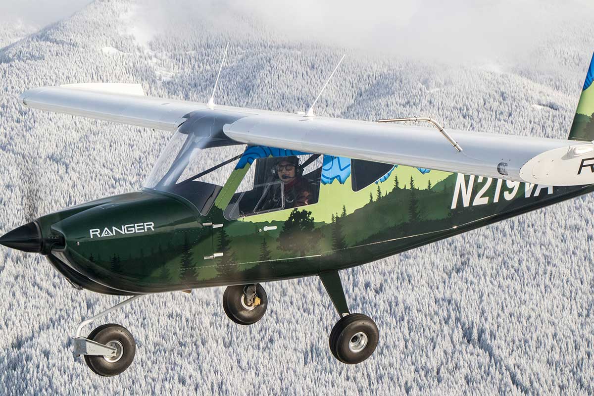 Vashon Ranger R7 flying near Seattle, WA
